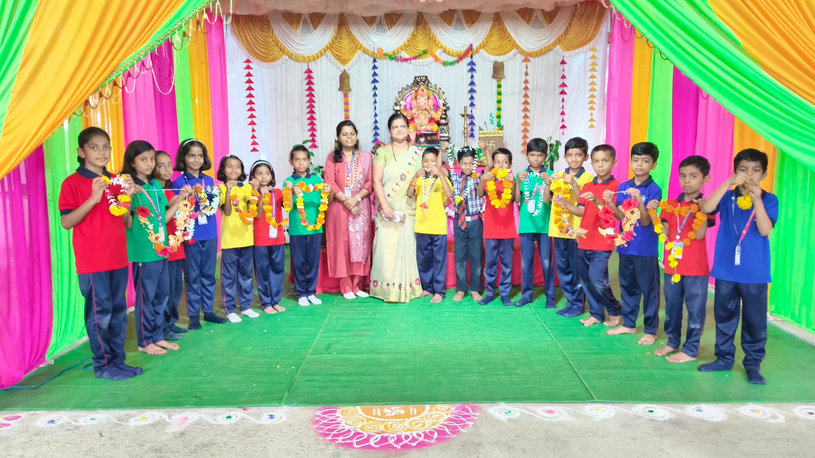 Garland Making Competition